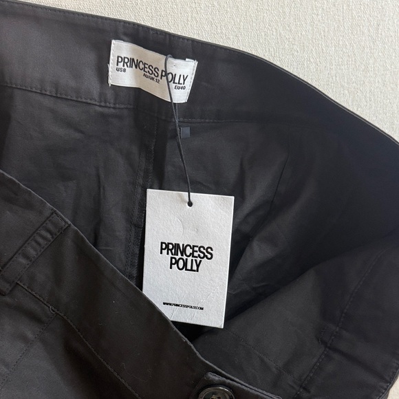 Princess Polly Black Cargo Pocket Pencil Skirt - Picture 6 of 8